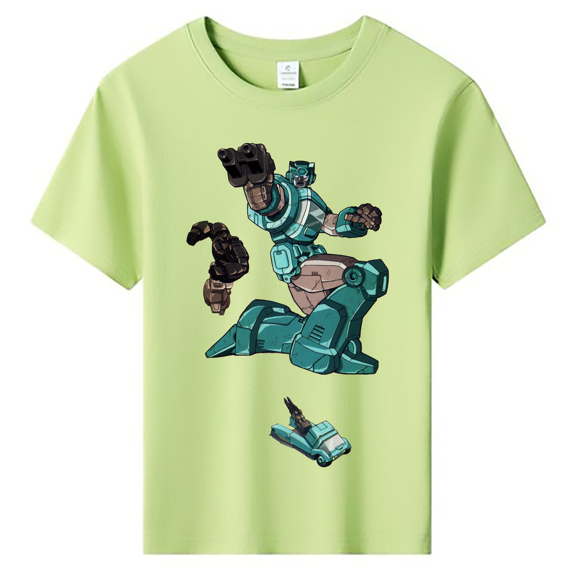 （画像用）  綿100％キッズTシャツ（フロントプリント）